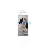 UNIQ Revix Strap Apple Watch Series 1-8/SE/SE2/SE3 készülékhez 38/40/41mm Reversible Magnetic rózsaszín-bézs