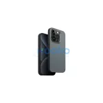 UNIQ Lyden DS iPhone 15 Pro 6,1" készülékhez Magclick töltőtok kék-fekete/koptatott kék-fekete