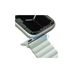 UNIQ Revix szíj Apple Watch Series 1-8/SE/SE2/SE3 38/40/41mm készülékhez fordítható mágneses zöld-bézs
