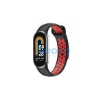 Beline Mi Band 10/9/8 készülékhez design szíj fekete-piros