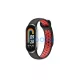 Beline Mi Band 10/9/8 készülékhez design szíj fekete-piros