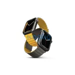 UNIQ Revix szíj Apple Watch Series1-8/SE/SE2/3/Ultra1/2/3 készülékhez 42/44/45/49mm Reversible Magnetic mustár