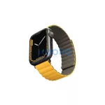 UNIQ Revix szíj Apple Watch Series1-8/SE/SE2/3/Ultra1/2/3 készülékhez 42/44/45/49mm Reversible Magnetic mustár
