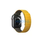 UNIQ Revix szíj Apple Watch Series1-8/SE/SE2/3/Ultra1/2/3 készülékhez 42/44/45/49mm Reversible Magnetic mustár