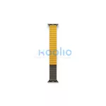 UNIQ Revix szíj Apple Watch Series1-8/SE/SE2/3/Ultra1/2/3 készülékhez 42/44/45/49mm Reversible Magnetic mustár