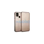 Beline Case Book Magnetic tok Samsung Galaxy A21s (A217) készülékhez rózsaarany