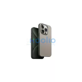   UNIQ Lyden DS iPhone 15 Pro Max 6.7" készülékhez Magclick töltőtok bézs-zöld / elefántcsont-likénzöld