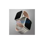 UNIQ Revix Strap Apple Watch Series1-8/SE/SE2/SE3/Ultra1/2/3 készülékhez, 42/44/45/49mm, fordítható, mágneses, rózsaszín