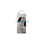 UNIQ Revix Strap Apple Watch Series1-8/SE/SE2/SE3/Ultra1/2/3 készülékhez, 42/44/45/49mm, fordítható, mágneses, rózsaszín