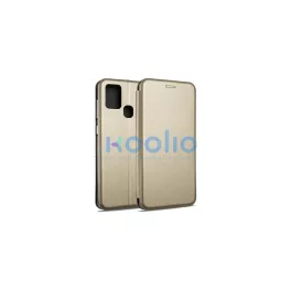   Beline Case Book Magnetic tok Samsung A21s A217 készülékhez arany