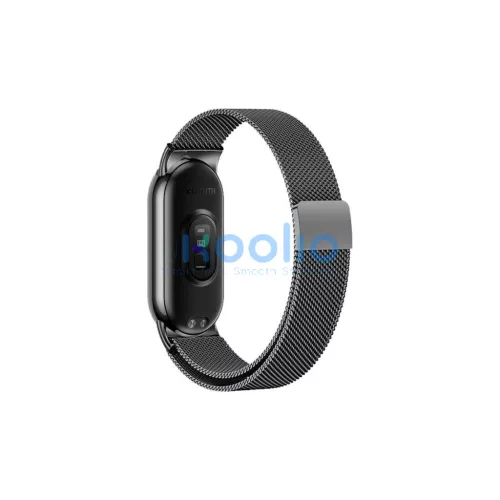 Beline Mi Band 10/9/8 mágneses szíj fekete