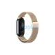 Beline Mi Band 10/9/8 készülékhez mágneses szíj rózsaarany