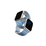UNIQ Revix Premium óra szíj Apple Watch Series1-8/SE/SE2/SE3 készülékhez 38/40/41 Edition Megfordítható Mag fehér-kék