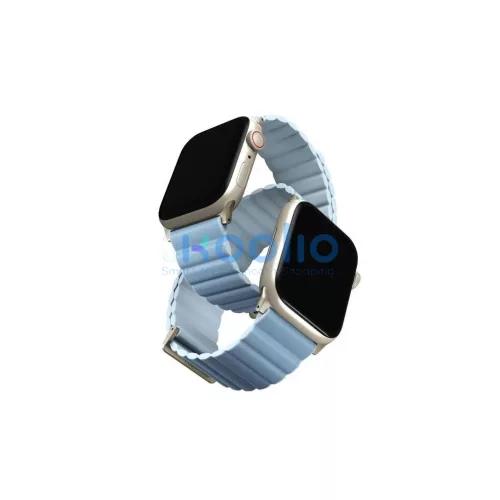 UNIQ Revix Premium óra szíj Apple Watch Series1-8/SE/SE2/SE3 készülékhez 38/40/41 Edition Megfordítható Mag fehér-kék
