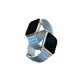 UNIQ Revix Premium óra szíj Apple Watch Series1-8/SE/SE2/SE3 készülékhez 38/40/41 Edition Megfordítható Mag fehér-kék