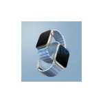 UNIQ Revix Premium óra szíj Apple Watch Series1-8/SE/SE2/SE3 készülékhez 38/40/41 Edition Megfordítható Mag fehér-kék
