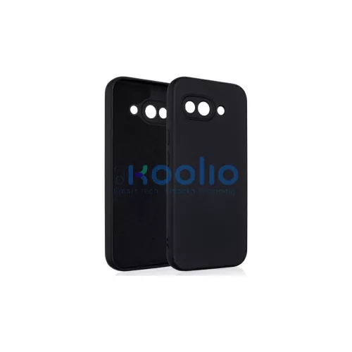 Beline szilikon tok Google Pixel 9a készülékhez, fekete
