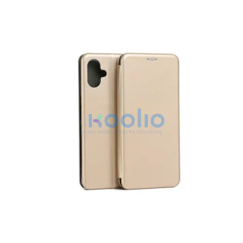 Beline Book Magnetic Samsung A06 5G készülékhez tok arany