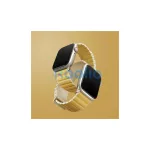 UNIQ Revix Prémium óra szíj AppleWatch Series1-8/SE/SE2/SE3 8/40/41 Edition készülékhez fordítható Mag sárga-bézs