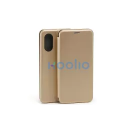 Beline Case Book Magnetic tok Oppo A17 készülékhez arany
