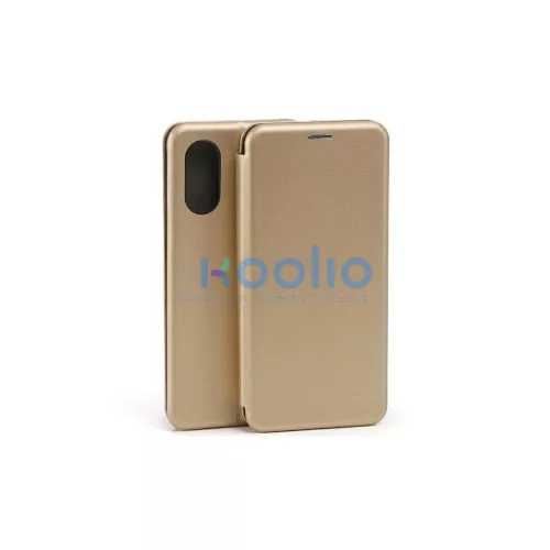 Beline Case Book Magnetic tok Oppo A17 készülékhez arany