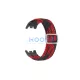 Beline Mi Band 10/9/8 készülékhez nylon szíj fekete-piros