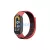 Beline Mi Band 10/9/8 készülékhez NylonLoop szíj piros-fekete