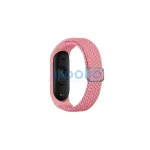 Beline Mi Band 10/9/8 készülékhez nylon szíj rózsaszín