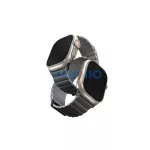UNIQ Revix Premium szíj Apple Watch Series 1-8/SE/SE2/SE3/Ultra1/2/3 42/44/45/49 Edition készülékhez szürke