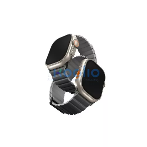 UNIQ Revix Premium szíj Apple Watch Series 1-8/SE/SE2/SE3/Ultra1/2/3 42/44/45/49 Edition készülékhez szürke