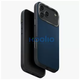   UNIQ Lyden DS tok iPhone 17 Pro Max készülékhez Magclick Charging kék/fekete