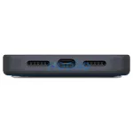 UNIQ Lyden DS tok iPhone 17 Pro Max készülékhez Magclick Charging kék/fekete
