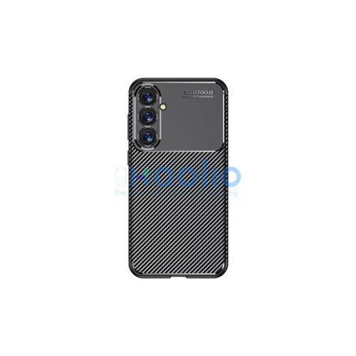 Beline Carbon Armor Sam S23 FE tok/Black Box készülékhez, fekete