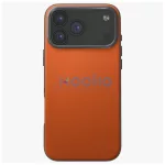 UNIQ Lyden DS tok iPhone 17 Pro Max készülékhez Magclick Charging narancssárga/szürke