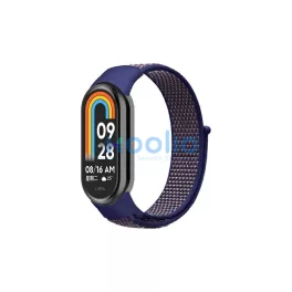   Beline Mi Band 10/9/8 készülékhez NylonLoop szíj tengerészkék