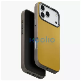   UNIQ Lyden DS tok iPhone 17 Pro Max készülékhez Magclick Charging sárga/szürke