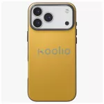 UNIQ Lyden DS tok iPhone 17 Pro Max készülékhez Magclick Charging sárga/szürke