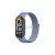 Beline Mi Band 10/9/8 készülékhez NylonLoop szíj kék
