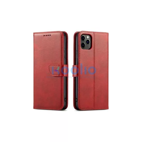 Xiaomi Redmi 13C készülékhez Marv Wallet tok, piros