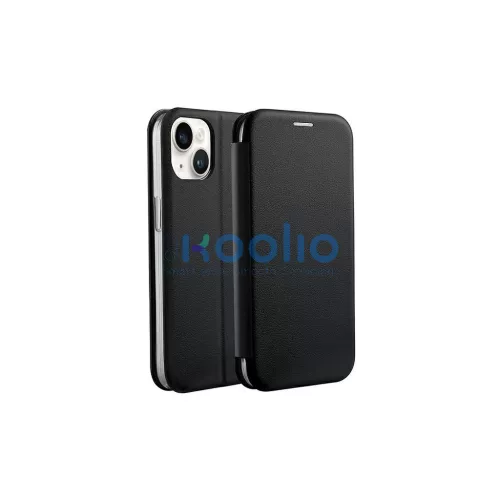 Beline Book Magnetic tok iPhone 15 Plus 6.7" készülékhez fekete