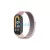 Beline NylonLoop szíj Mi Band 10/9/8 készülékhez, rózsaszín