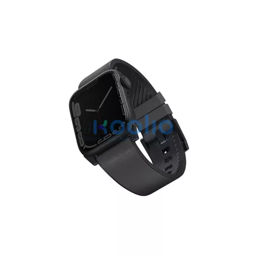 UNIQ Straden bőr hibrid szíj Apple Watch Series 1-8/SE/SE2/SE3Ultra1/2/3 42/44/45/49 készülékhez szürke