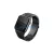 UNIQ Strova Strap Apple Watch 42/44/45 mm Series 4/5/6/7/SE készülékhez rozsdamentes acél éjfekete