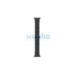 UNIQ Strova Strap Apple Watch 42/44/45 mm Series 4/5/6/7/SE készülékhez rozsdamentes acél éjfekete