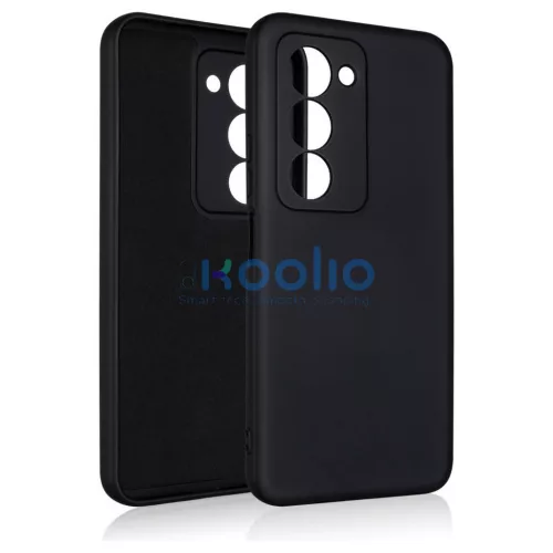 Beline Silicone tok Redmi 15 4G készülékhez fekete