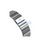 UNIQ Strova Strap Apple Watch készülékhez 42/44/45mm Series 1/2/3/4/5/6/7/8/9/10 rozsdamentes acél sterling ezüst
