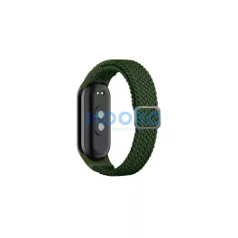 Beline Mi Band 10/9/8 készülékhez Textile szíj zöld