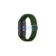 Beline Mi Band 10/9/8 készülékhez Textile szíj zöld