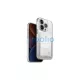 UNIQ tok Air Fender ID iPhone 15 Pro Max 6.7" készülékhez kártyatartós, bőrszínű, áttetsző