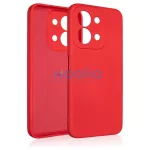 Beline Silicone tok Redmi 15C készülékhez, piros
